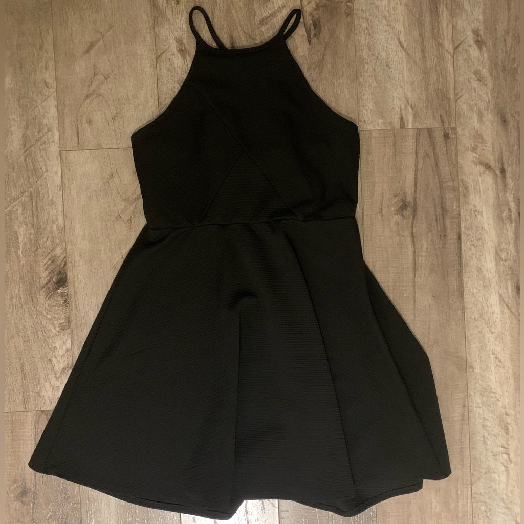 Zunie Dress, Colour: Black, Size: Kids 16
